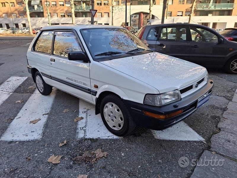 Usata Subaru Justy 73 CV (53 kW) 1992 Bianco pastello Utilitaria