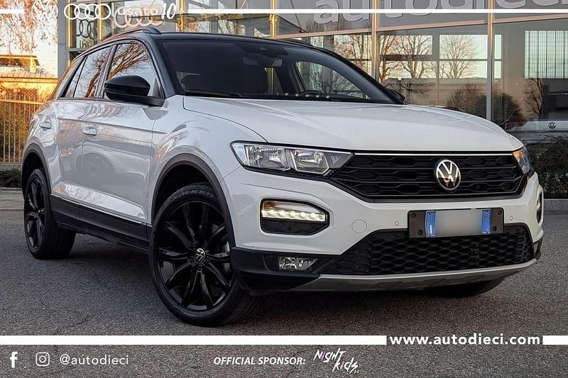 Bianco Usata 2021 VW T-Roc Style SUV | 16.900 € (Ottimo prezzo) - Immagine 1/4