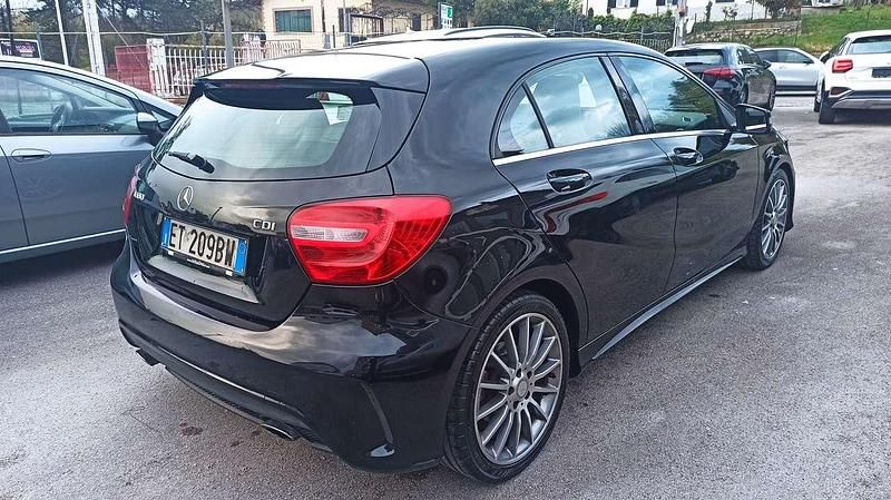 Usata Mercedes A180 Premium 109 CV (80 kW) 2014 Nero Berlina