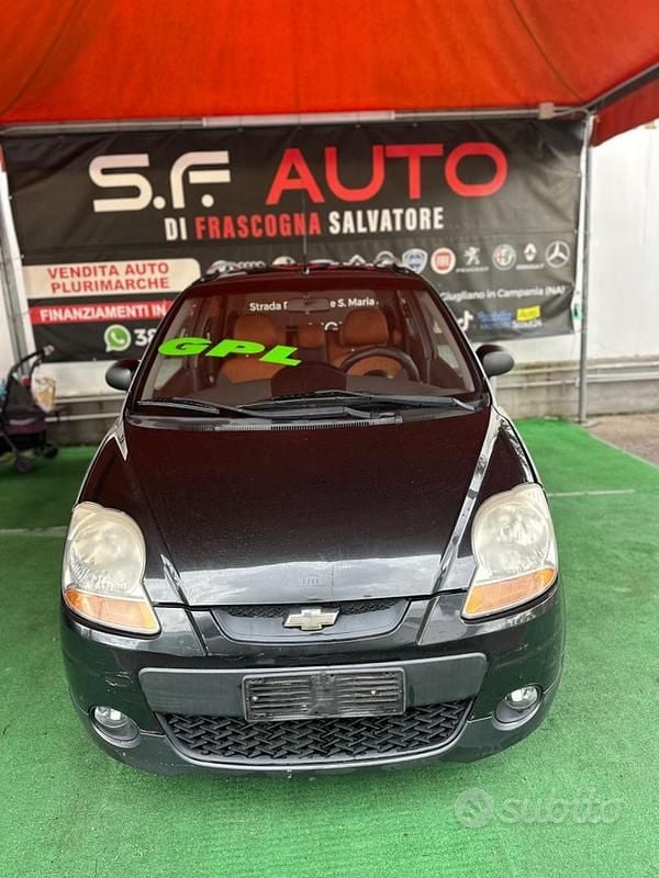 Usata Chevrolet Matiz 51 CV (37 kW) 2008 Nero Utilitaria
