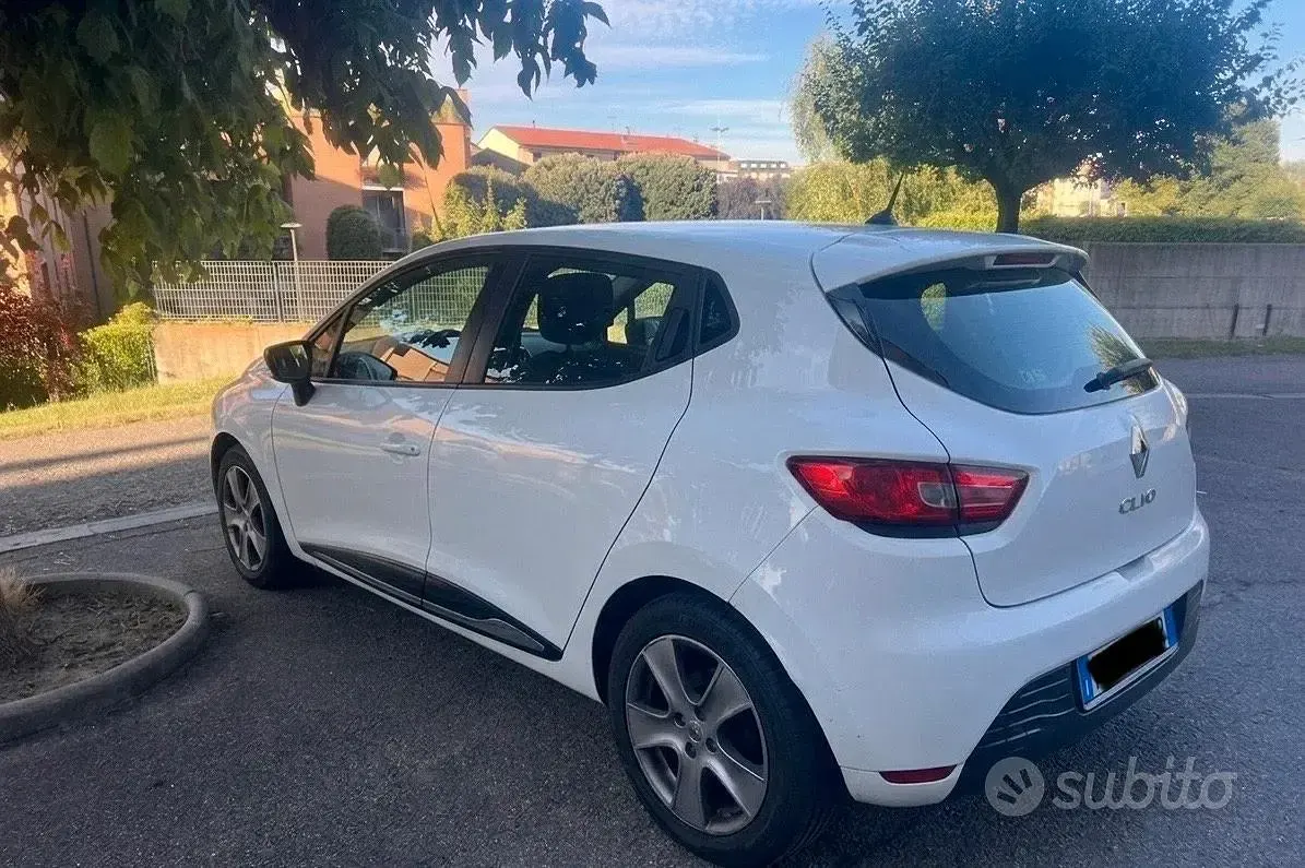 Usata Renault Clio IV 90 CV (66 kW) 2013 Bianco Berlina