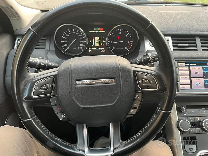 Usata Land Rover Range Rover evoque 150 CV (110 kW) 2012 Blu Berlina