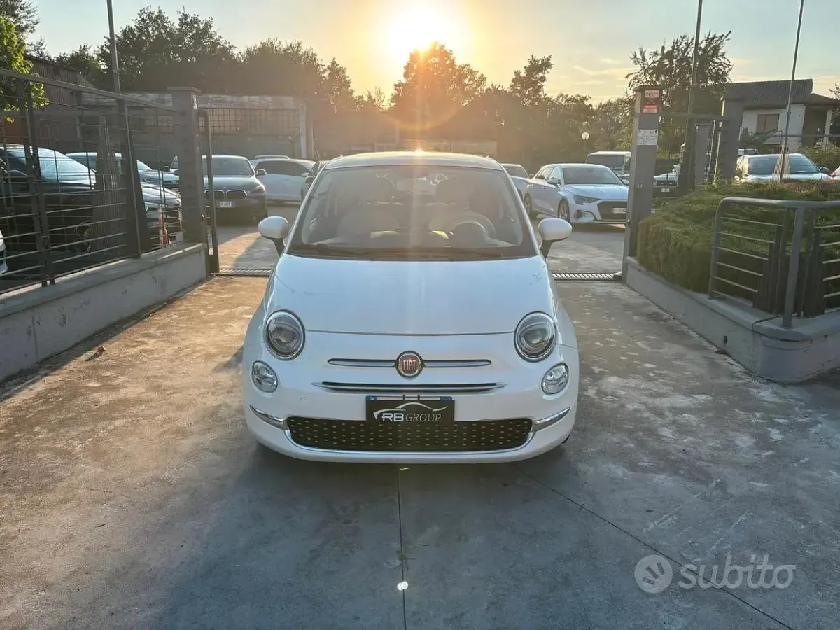 Usata Fiat 500 Lounge 69 CV (50 kW) 2017 Bianco Berlina