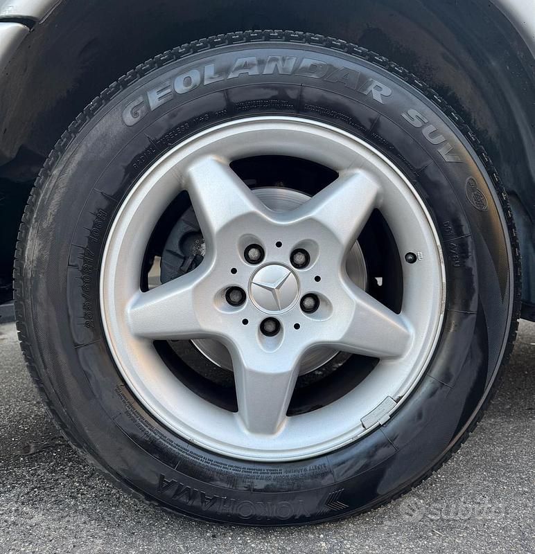 Usata Mercedes ML320 218 CV (160 kW) 1999 Argento SUV