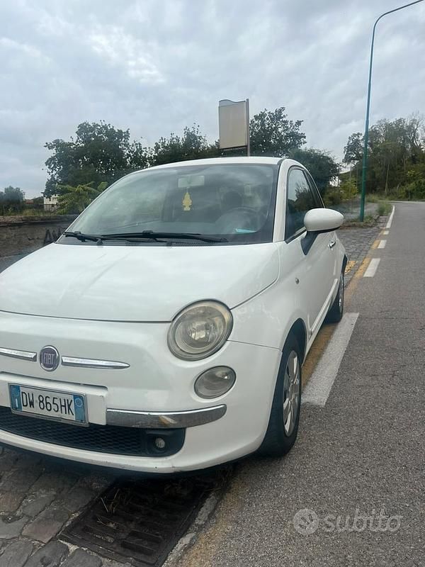 Usata Fiat 500 69 CV (50 kW) 2009 Bianco Utilitaria
