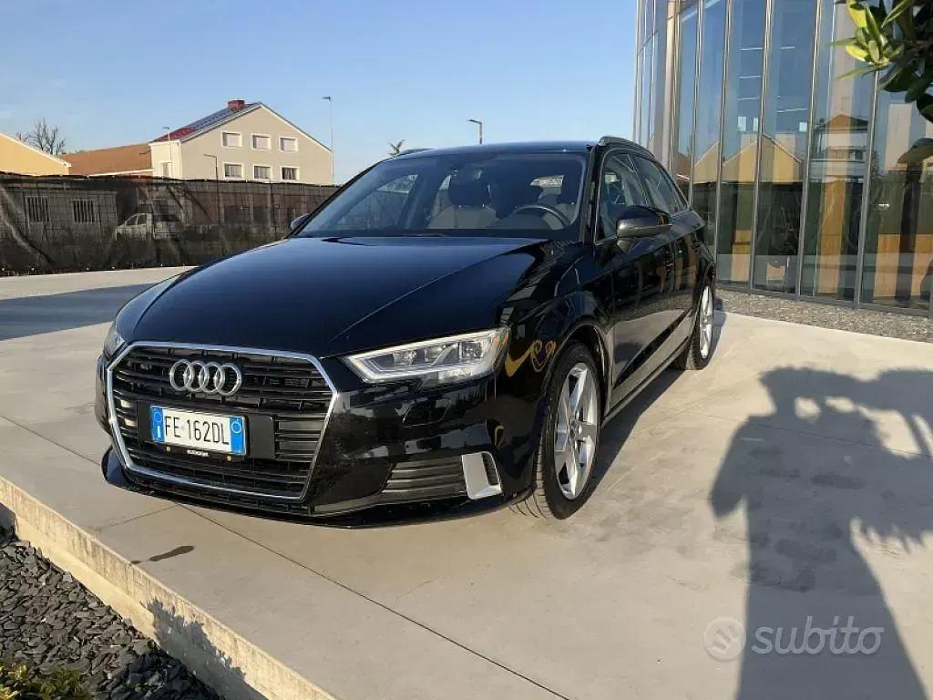 Usata Audi A3 Sport 110 CV (80 kW) 2016 Nero Berlina