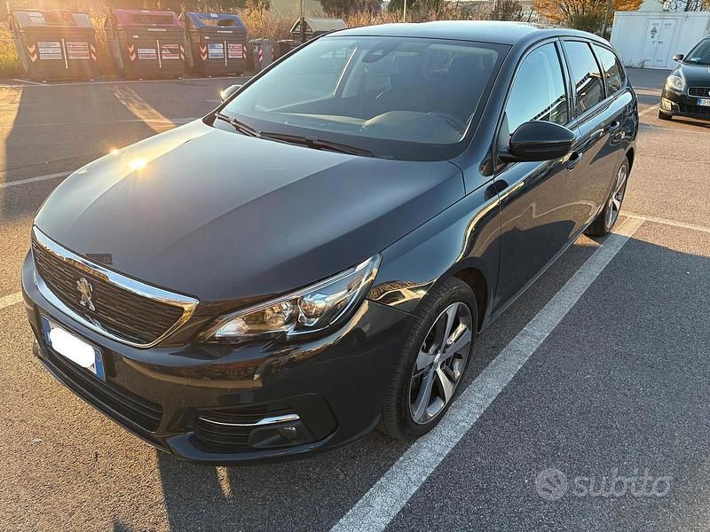 Grigio Usata 2020 Peugeot 308 Allure Station wagon | 9500 € (Buon prezzo) - Immagine 1/4