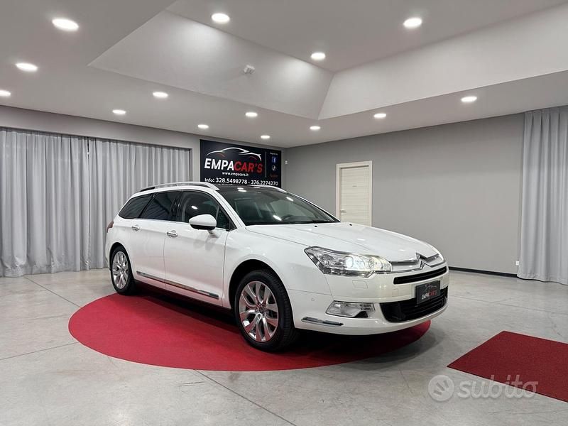 Usata Citroën C5 Exclusive 204 CV (150 kW) 2009 Bianco Station wagon