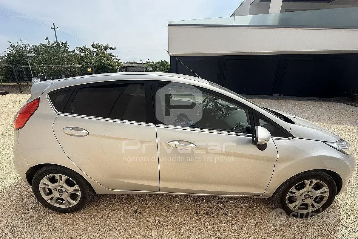 Usata Ford Fiesta Titanium 75 CV (55 kW) 2017 Grigio Utilitaria
