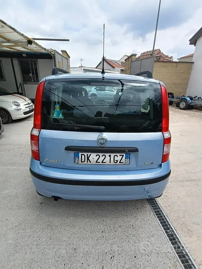 Usata Fiat Panda Dynamic 69 CV (50 kW) 2007 Blu Utilitaria
