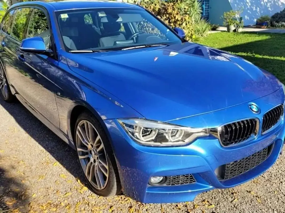 Usata BMW 335 M Sport 313 CV (230 kW) 2017 Blu estoril Station wagon