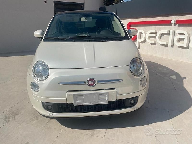 Usata Fiat 500 Lounge 69 CV (50 kW) 2009 Bianco Berlina