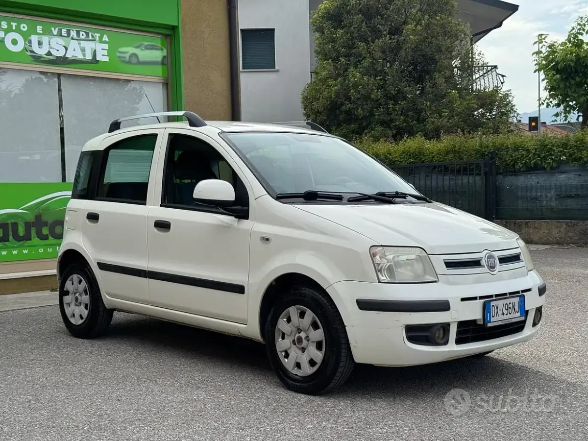 Usata Fiat Panda Dynamic 60 CV (44 kW) 2009 Bianco Utilitaria