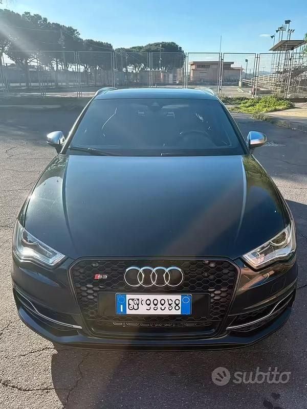 Usata Audi S3 300 CV (220 kW) 2013 Nero Berlina