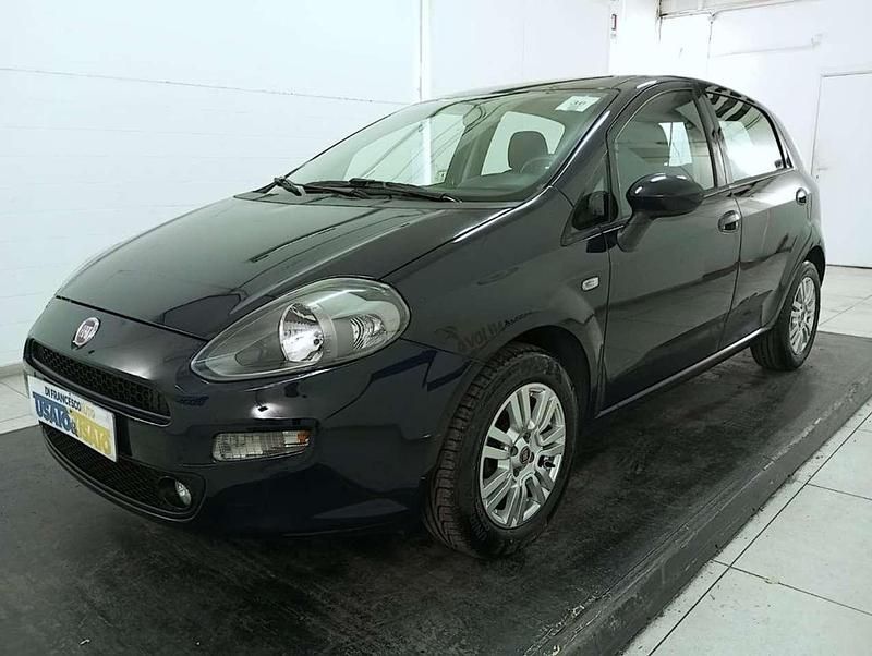 Azzurro metallizzato Usata 2016 Fiat Punto Lounge Due volumi | 5970 € (Buon prezzo) - Immagine 1/4