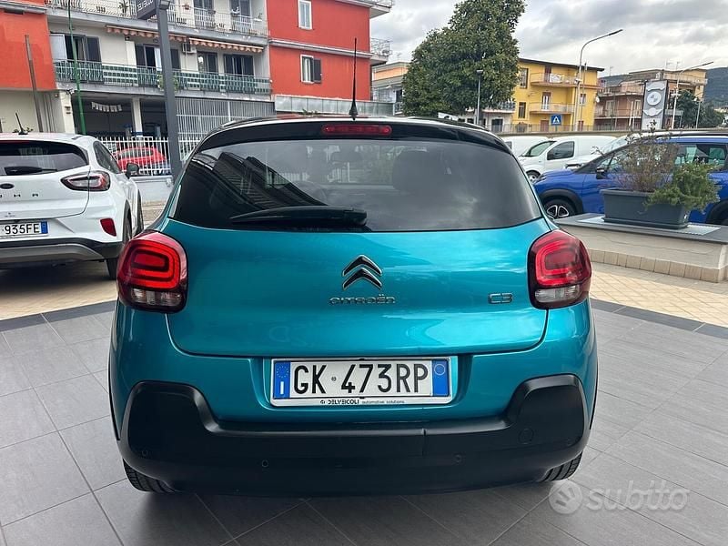 Usata Citroën C3 Shine 102 CV (75 kW) 2022 Verde Utilitaria