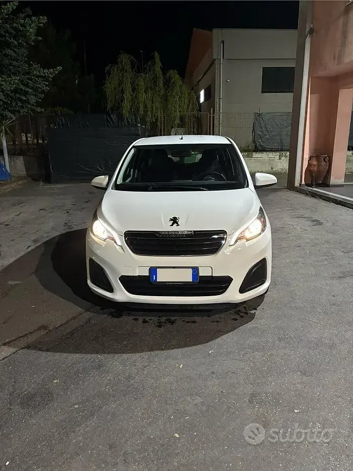 Usata Peugeot 108 72 CV (52 kW) 2018 Bianco Utilitaria