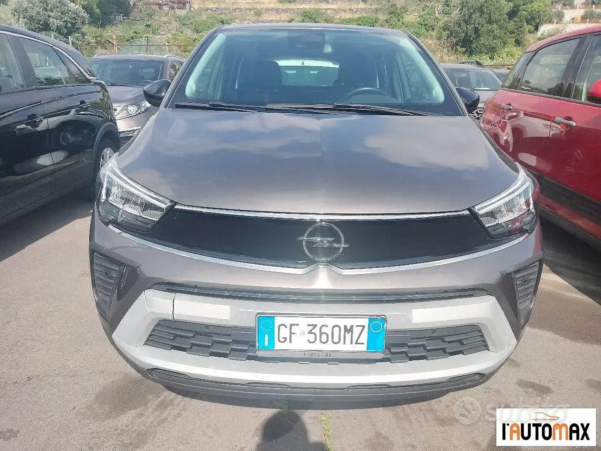 Usata Opel Crossland Elegance 110 CV (80 kW) 2021 Grigio SUV