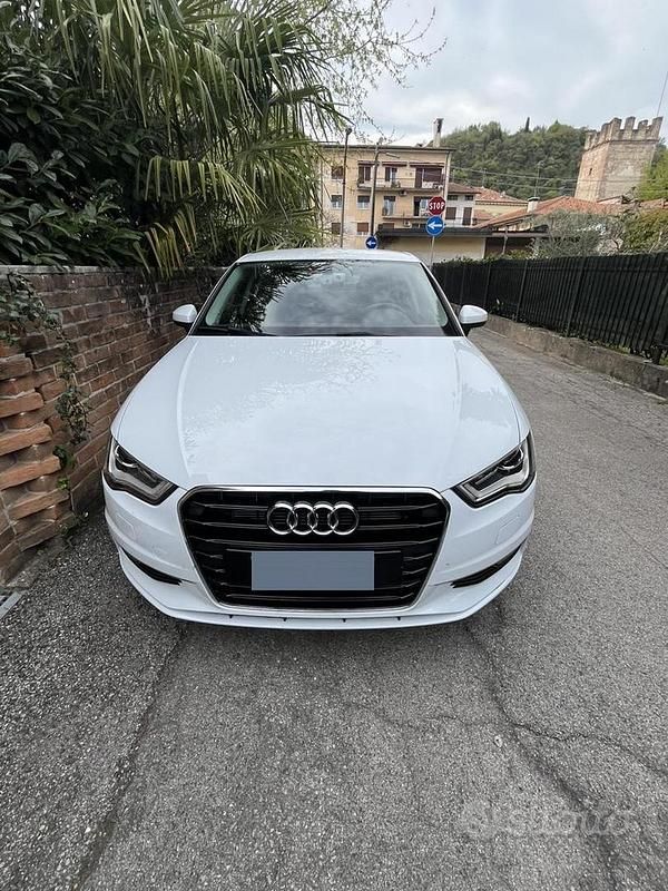 Usata Audi A3 150 CV (110 kW) 2016 Bianco Berlina
