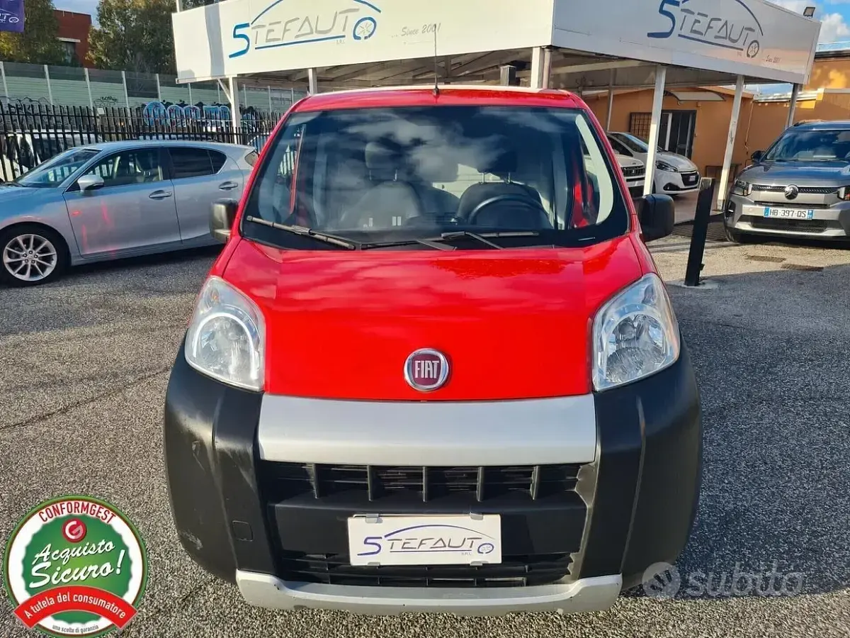 Usata Fiat Fiorino 95 CV (69 kW) 2015 Rosso Monovolume