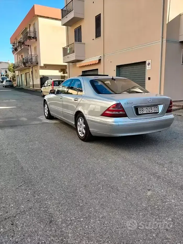 Usata Mercedes S500 306 CV (225 kW) 1999 Grigio Berlina