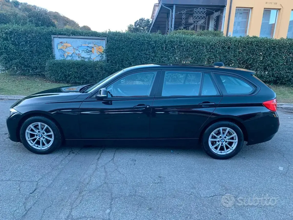 Usata BMW 316 116 CV (85 kW) 2013 Nero Station wagon