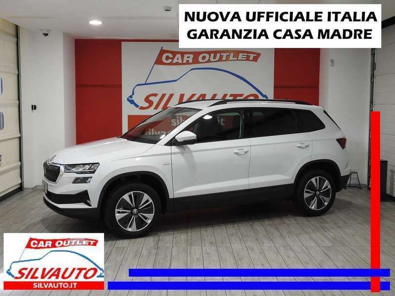 Blu mediterraneo Usata 2024 Skoda Karoq Ambition SUV | 28.950 € (Buon prezzo) - Immagine 1/4