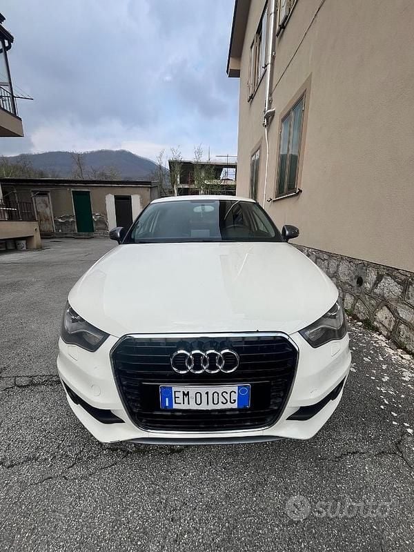 Usata Audi A1 S-Line 90 CV (66 kW) 2012 Bianco Utilitaria