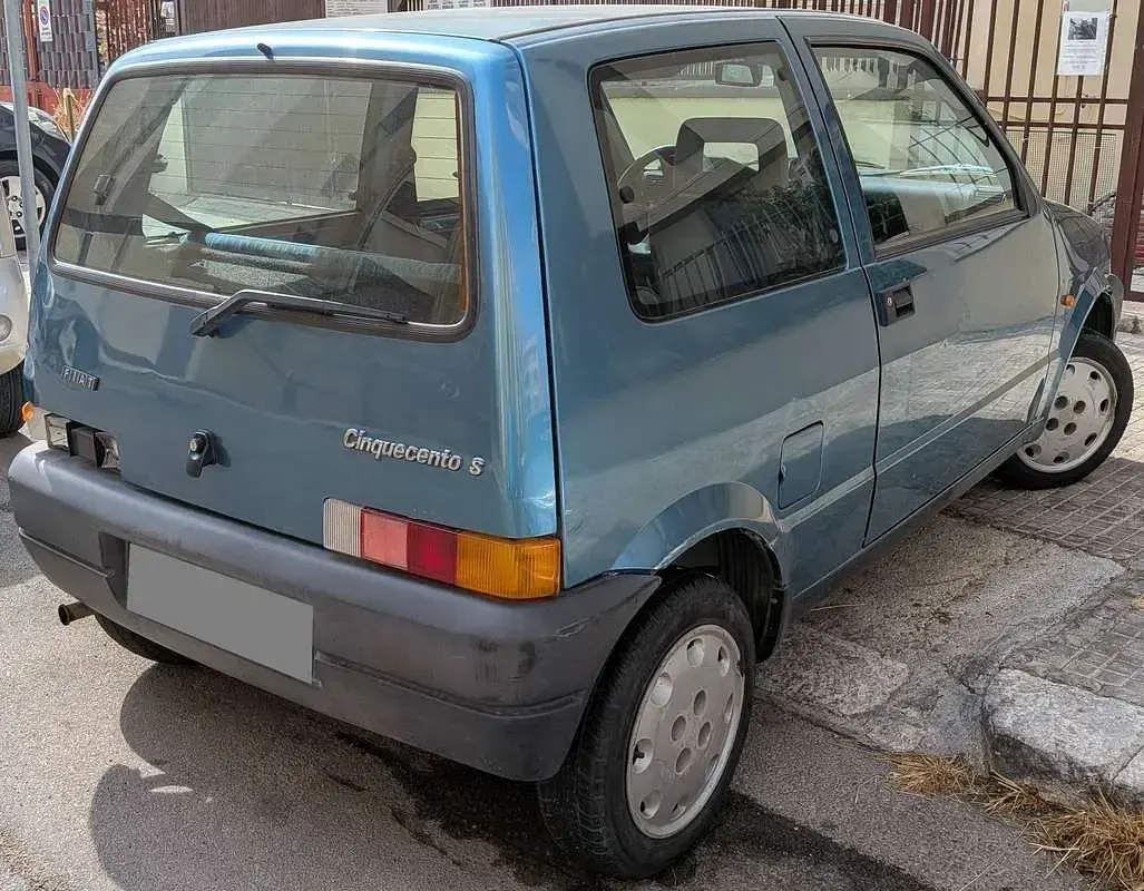 Usata Fiat 500 39 CV (28 kW) 1996 Verde Utilitaria