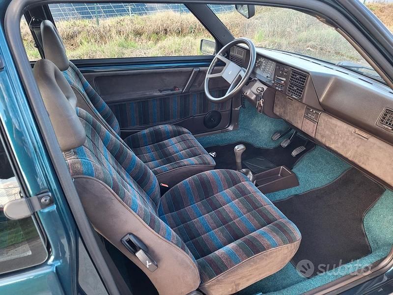 Usata Autobianchi Y10 45 CV (33 kW) 1988 Verde Utilitaria