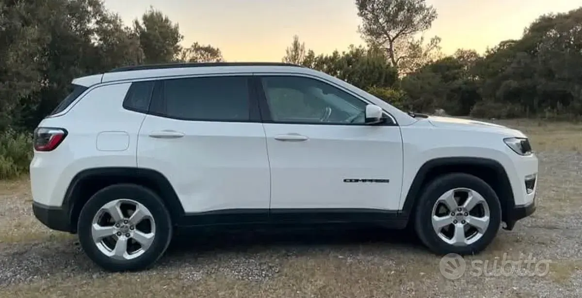 Usata Jeep Compass 120 CV (88 kW) 2019 Bianco SUV