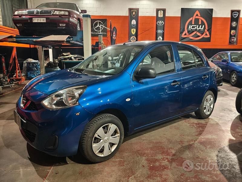 Usata Nissan Micra 80 CV (58 kW) 2015 Blu Utilitaria