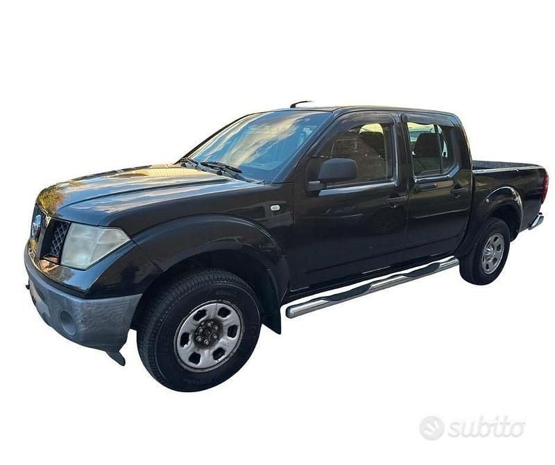 Usata Nissan Navara XE 174 CV (127 kW) 2006 Nero Pick-up