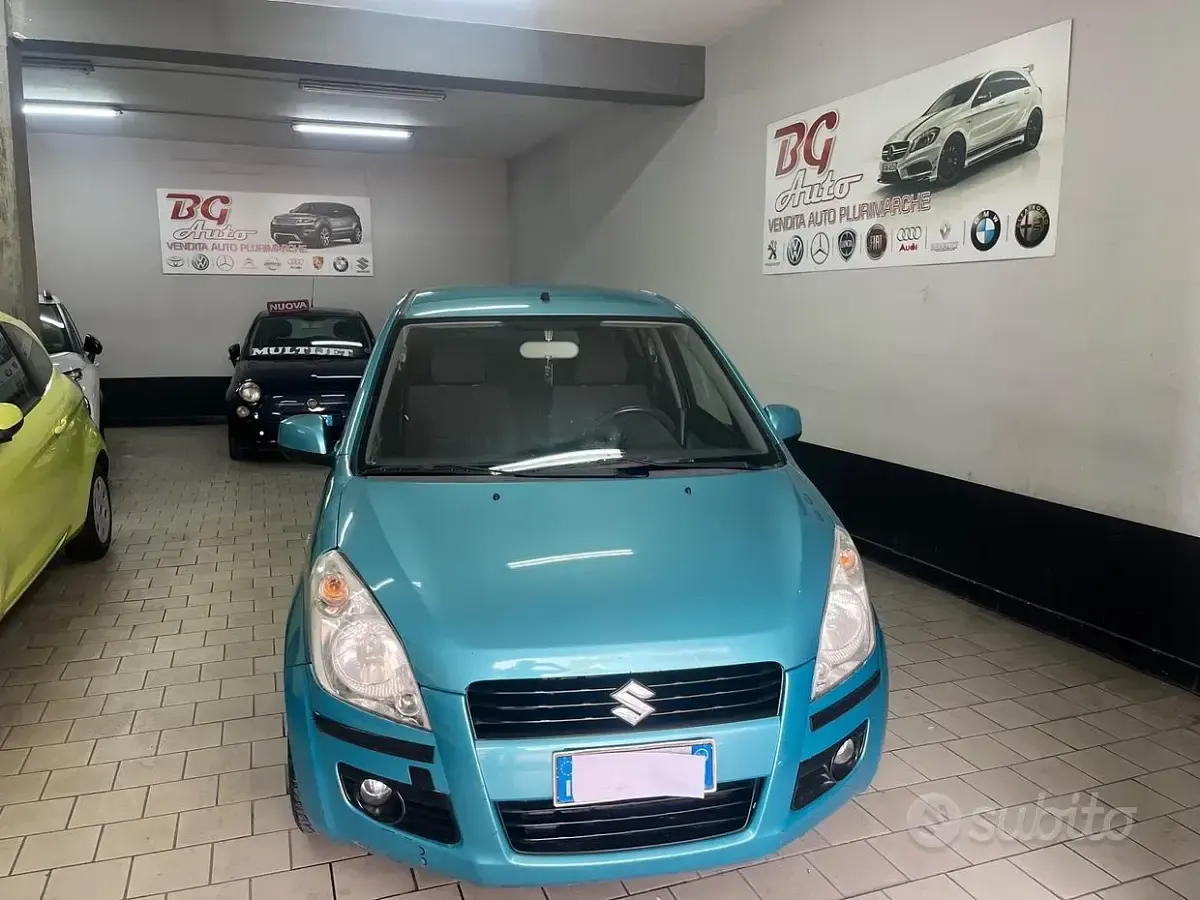 Usata Suzuki Splash 86 CV (63 kW) 2009 Verde Utilitaria