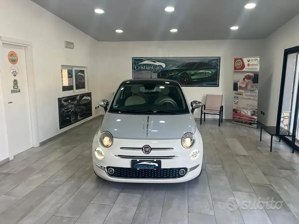 Usata Fiat 500 Collezione 69 CV (50 kW) 2018 Bianco Berlina