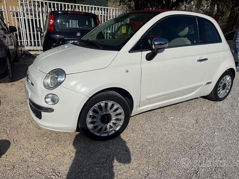 Usata Fiat 500C Pop Star 69 CV (50 kW) 2013 Bianco Cabrio