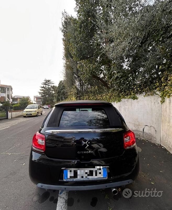 Usata Citroën DS3 Cabriolet 2014 Nero Cabrio