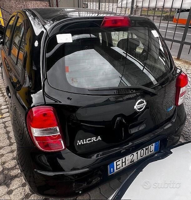Usata Nissan Micra Tekna 80 CV (58 kW) 2011 Nero Utilitaria