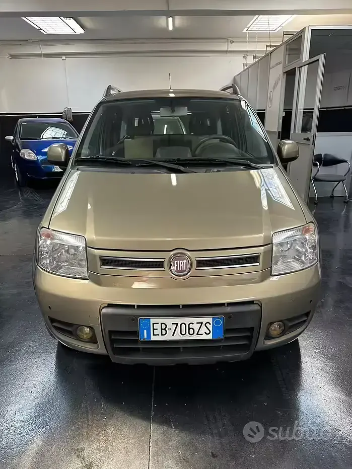 Usata Fiat Panda 4x4 Climbing 69 CV (50 kW) 2010 Beige Utilitaria