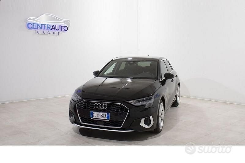 Usata Audi A3 Advanced 110 CV (80 kW) 2022 Nero Berlina