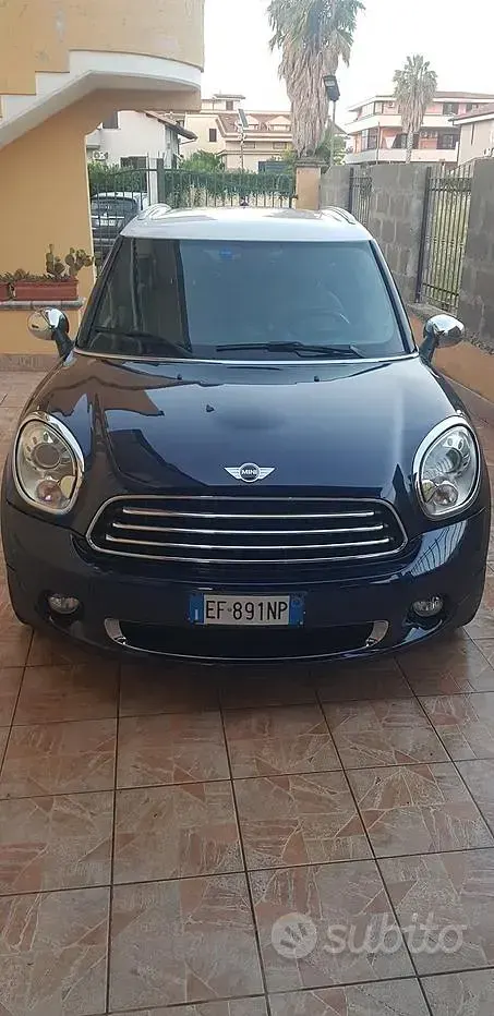 Usata Mini Cooper D Countryman 111 CV (81 kW) 2010 Blu SUV