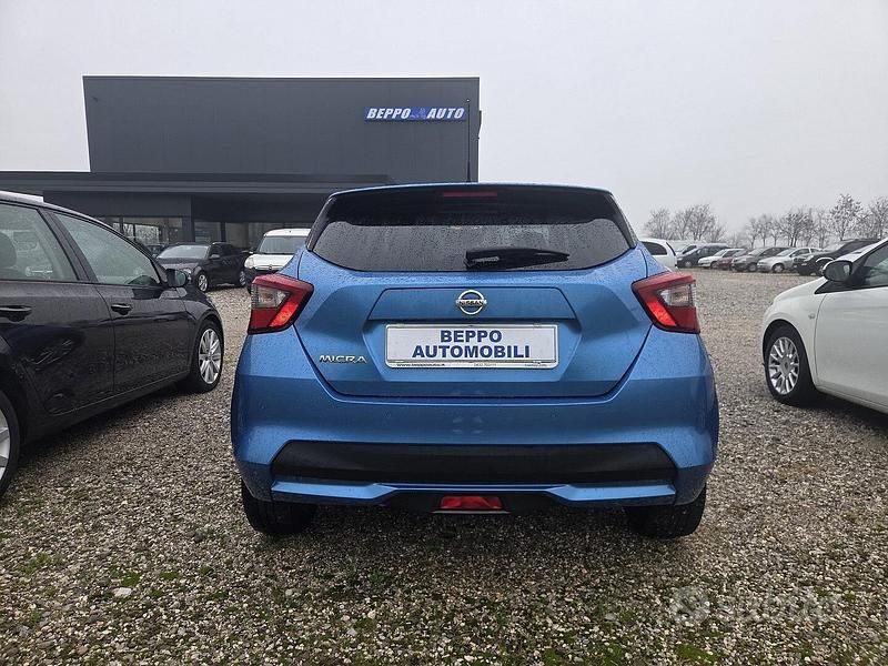 Usata Nissan Micra 101 CV (74 kW) 2020 Blu Berlina