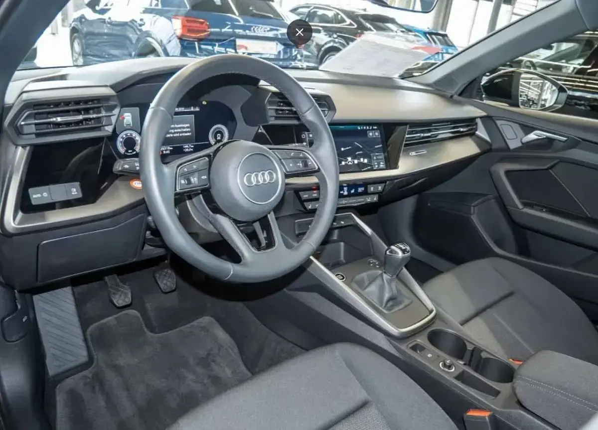 Usata Audi A3 Advanced 110 CV (80 kW) 2024 Nero Berlina