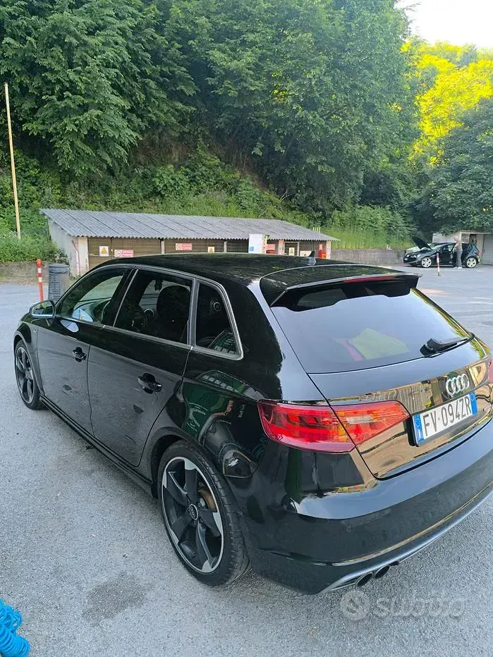 Usata Audi A3 S-Line 184 CV (135 kW) 2016 Nero Berlina