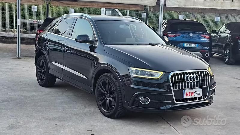 Usata Audi Q3 140 CV (102 kW) 2014 Nero SUV