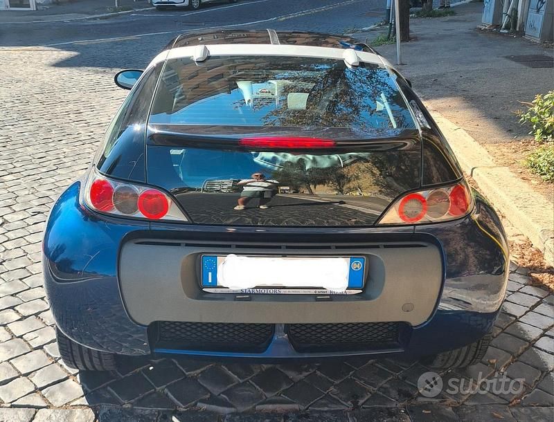 Usata Smart Roadster Passion 82 CV (60 kW) 2004 Blu Cabrio