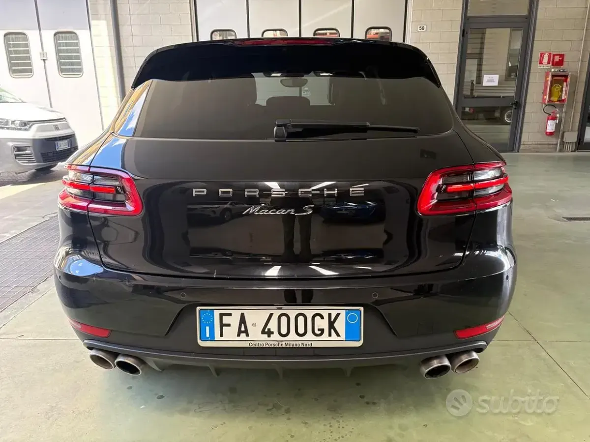 Usata Porsche Macan 250 CV (183 kW) 2015 Nero SUV