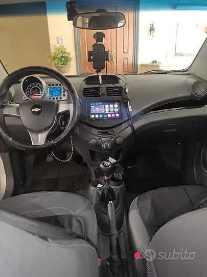 Usata Chevrolet Spark 68 CV (50 kW) 2011 Grigio Utilitaria