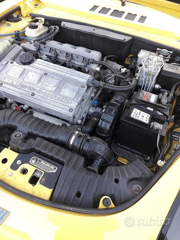 Usata Fiat Barchetta 131 CV (96 kW) 1995 Giallo Cabrio