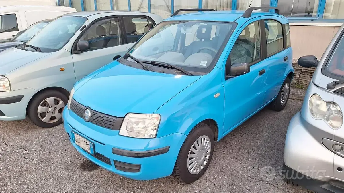Usata Fiat Panda Active 54 CV (39 kW) 2003 Bluazzurro Utilitaria